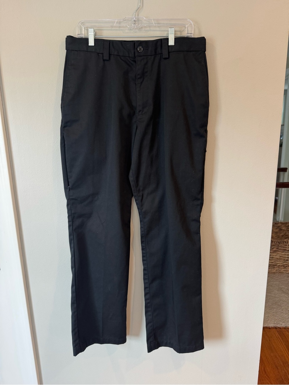 5.11 Tactical Work Pants Mens 34x31 Black Flat Front Straight Leg